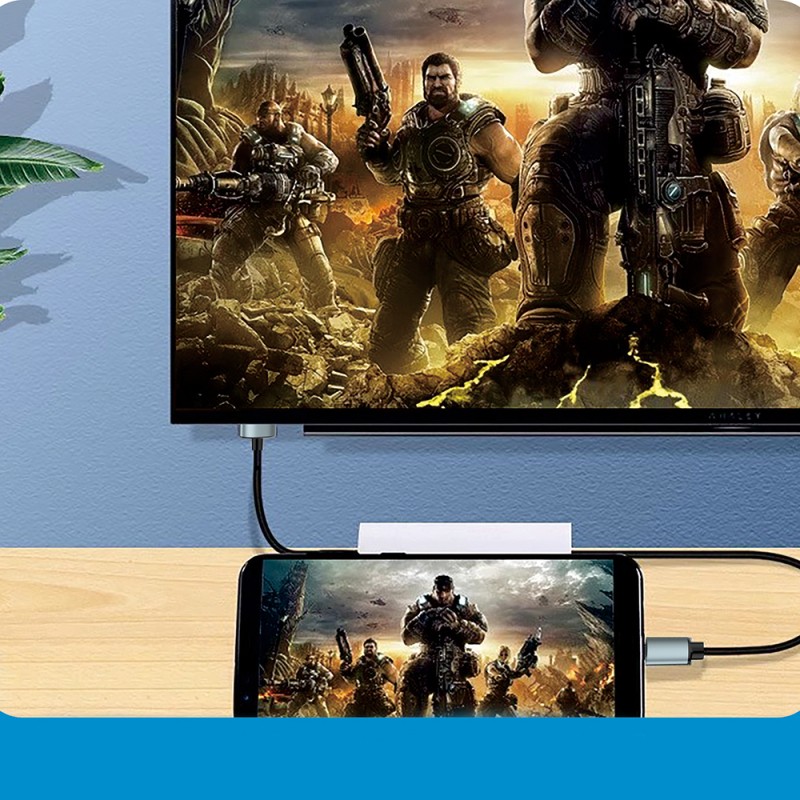 Go Des GD-HM832 8K Görüntü Kalitesi Type-C to HDMI Kablo 1.8M - 7