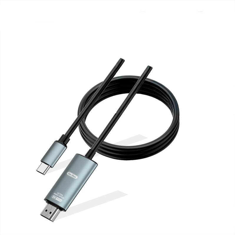 Go Des GD-HM832 8K Görüntü Kalitesi Type-C to HDMI Kablo 1.8M - 1