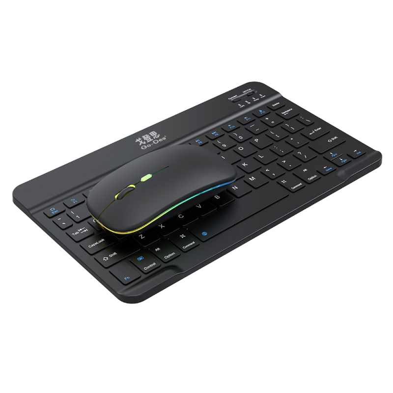 Go Des GD-KB323 Ergonomic 2-in-1 Bluetooth Wireless Keyboard and Mouse Set - 2