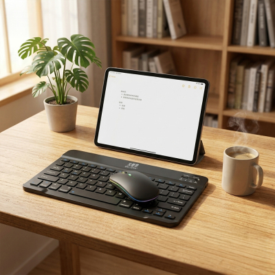 Go Des GD-KB323 Ergonomik 2in1 Bluetooth Bağlantılı Kablosuz Klavye ve Mouse Seti - 5