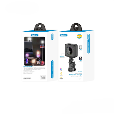 Go Des GD-LD1033 RGB Led Telefon-Kamera Üstü Aydınlatma Işığı - 5