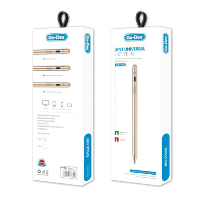 Go Des GD-P1205 2 in 1 Universal Aktif Capacitive Touch Pen - 3