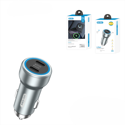 Go Des GD-QC2208 30W Fast Charging LED Illuminated Car Charger Head - 4