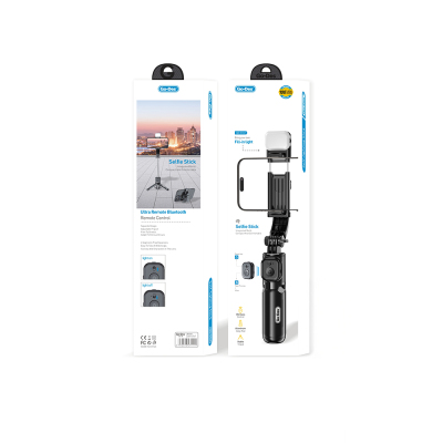 Go Des GD-ST67 Canlı Yayın Dolgu Işıklı Kumandalı 360 Derece Dönebilen Selfie Çubuğu ve Tripod - 4