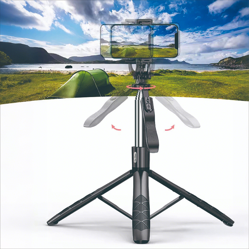 Go Des GD-ST82 360 Derece Pan-Tilt Özellikli Tripod Gimbal Stabilizatör - 6