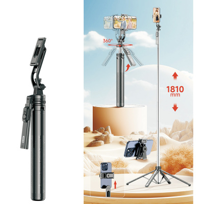 Go-Des GD-ST89 Kumandalı Selfi Çubuğu ve Tripod 360 Derece Dönebilen Max 181 cm - 4