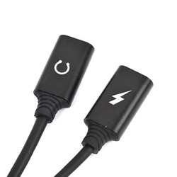 Go Des GD-UC11 Dual Lightning Headphone Audio & Charge Adapter - 2