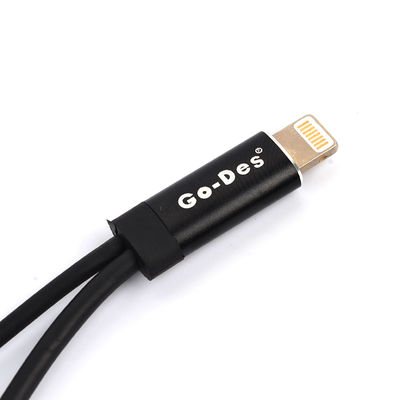 Go Des GD-UC11 Dual Lightning Headphone Audio & Charge Adapter - 5