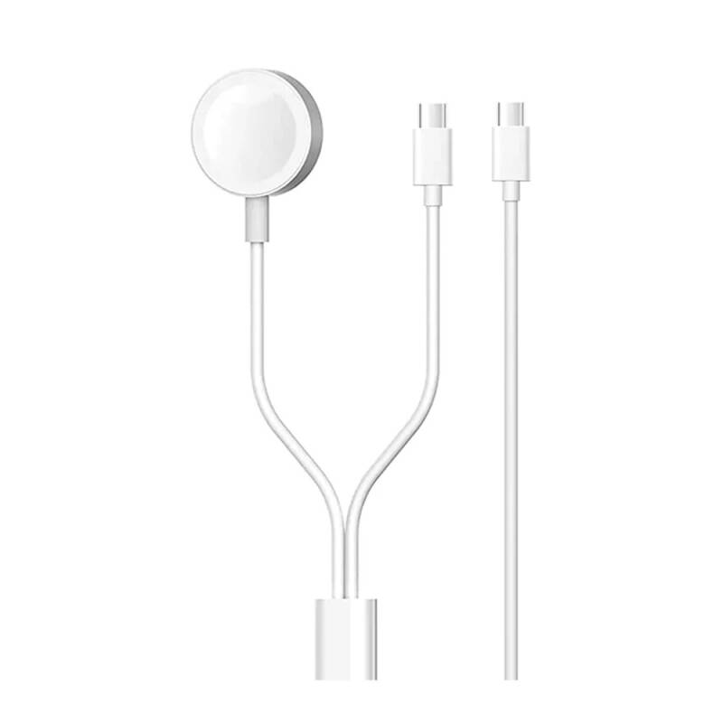 Go Des GD-UC603 2in1 Magnetik Wireless Type-C PD Hızlı Şarj Kablosu 65W 1.2M - 2
