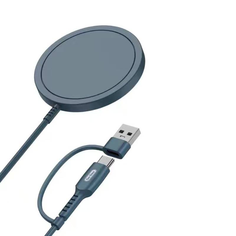 Go Des GD-UC606 2 in 1 Usb - PD Magsafe Wireless Charger 15W - 1