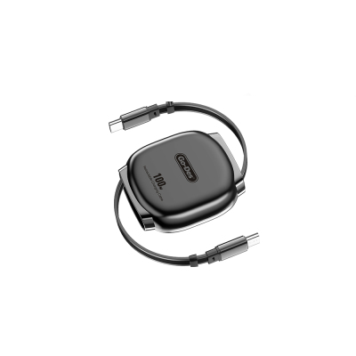 Go-Des GD-UC682 Type-C to Type-C Makaralı Data ve Şarj Kablosu 100W - 2