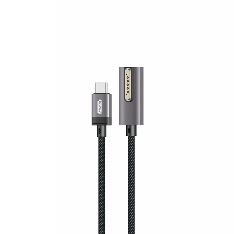 Go Des GD-UC808 Type-C to M-safe Macbook Şarj Kablosu 140W 2 Metre - 1