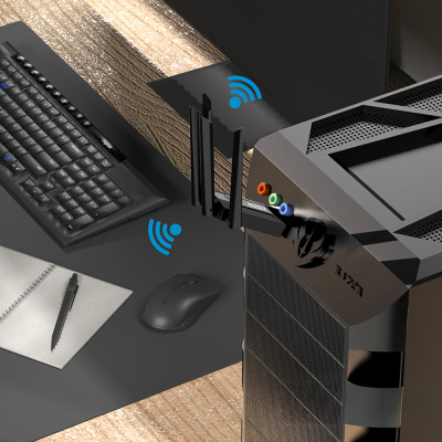 Go-Des GD-WPS017 Wi-Fi USB Adapter 1200Mbps - 7