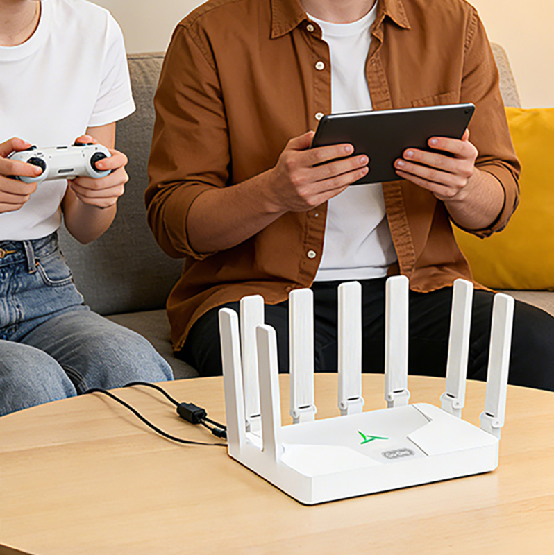 Go Des GD-WPS018 1200m 8 Antenli 5GHz WiFi Sinyal Güçlendirici Router - 7