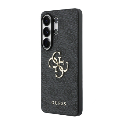 Guess Galaxy S26 Ultra Case, Original Licensed PU Leather Cover with Large Metal Logo Design - 2