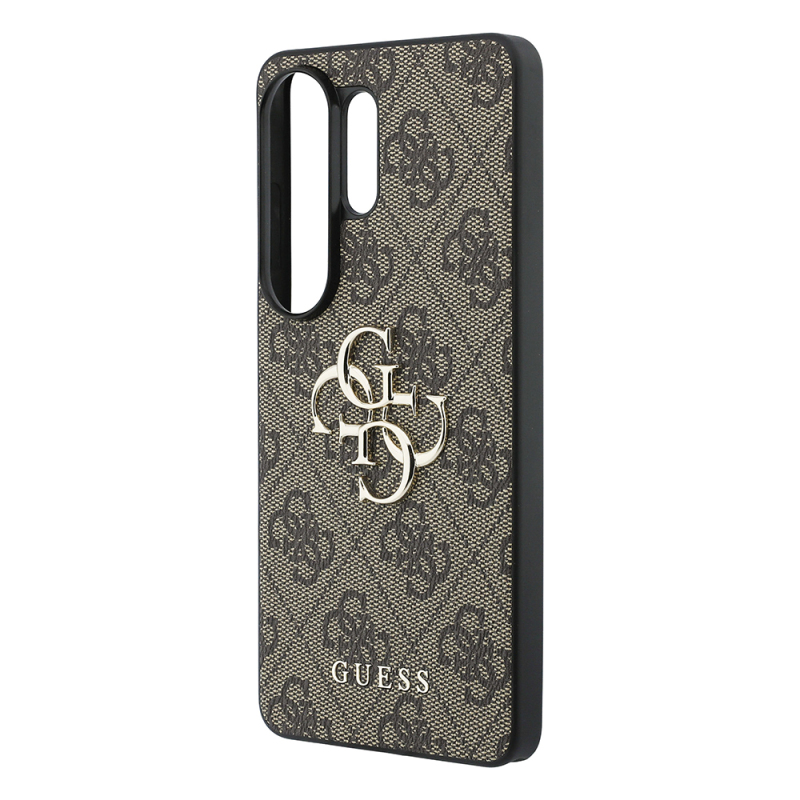 Guess Galaxy S26 Ultra Case, Original Licensed PU Leather Cover with Large Metal Logo Design - 14