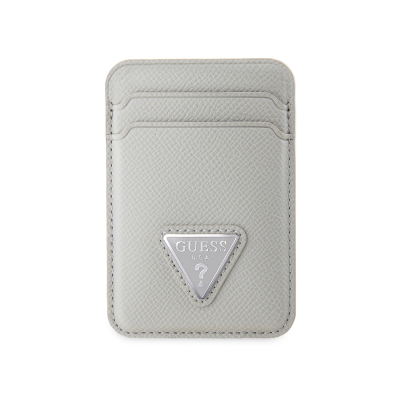 Guess Original Licensed 2 Haznel triangle logo leather magnetic card holder - 3