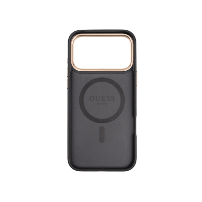 Guess Original Licensed 4G and Text Logo Case + Card Holder + Lanyard 3-in-1 Accessory Set for Apple iPhone 17 Pro Max - 7