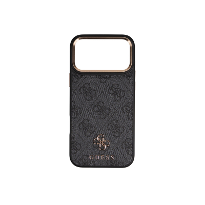 Guess Original Licensed 4G Case with Logo and Card Holder for Apple iPhone 17 Pro Max - 6