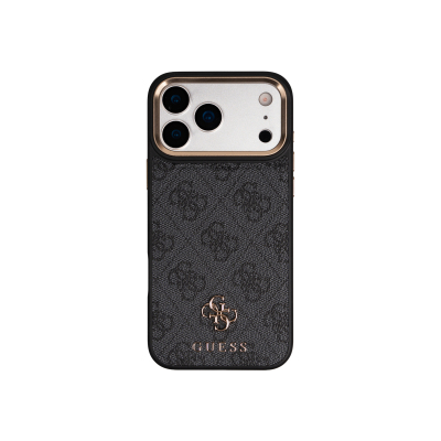 Guess Original Licensed 4G Case with Logo and Card Holder for Apple iPhone 17 Pro Max - 9