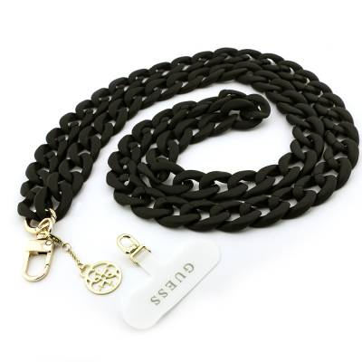 Guess Original Licensed 4G Metal Logo Large Chain Crossbody Phone Strap 120cm - 1