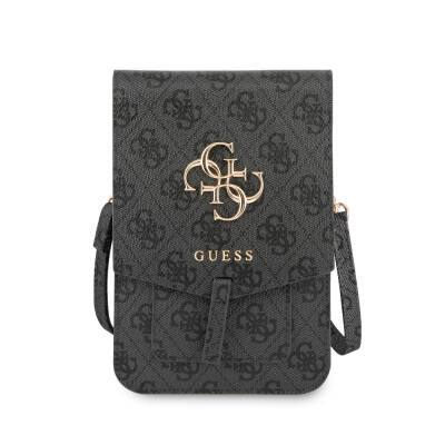 Guess Original Licensed 4G Patterned Large 4G Logo 5-Chamber Magnet Cover Bag - 5
