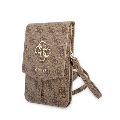 Guess Original Licensed 4G Patterned Large 4G Logo 5-Chamber Magnet Cover Bag - 3