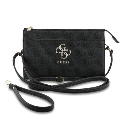 Guess Original Licensed 4G Patterned Large Metal Logo Shoulder Bag - 1