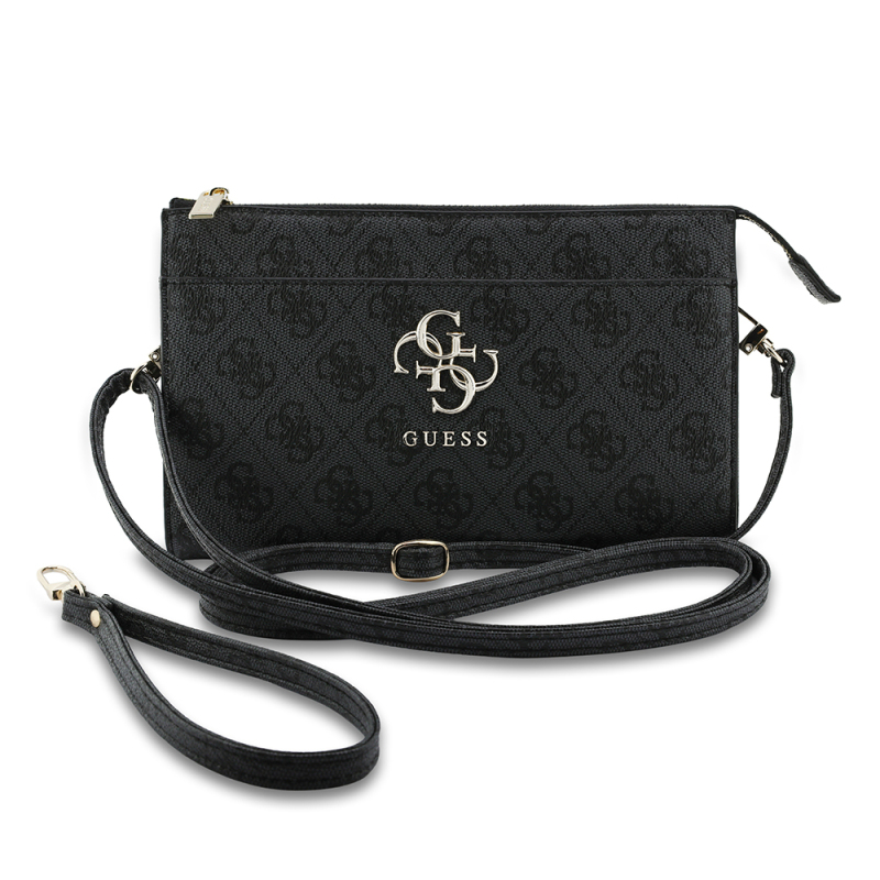 Guess Original Licensed 4G Patterned Large Metal Logo Shoulder Bag - 1