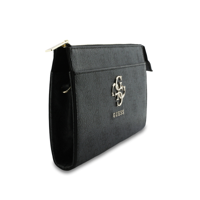 Guess Original Licensed 4G Patterned Large Metal Logo Shoulder Bag - 3
