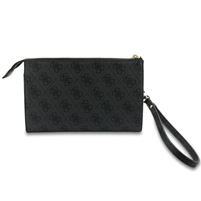 Guess Original Licensed 4G Patterned Large Metal Logo Shoulder Bag - 4