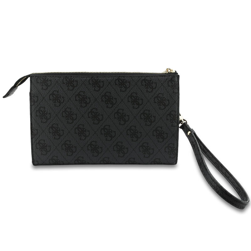 Guess Original Licensed 4G Patterned Large Metal Logo Shoulder Bag - 4