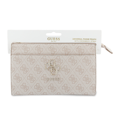 Guess Original Licensed 4G Patterned Large Metal Logo Shoulder Bag - 21