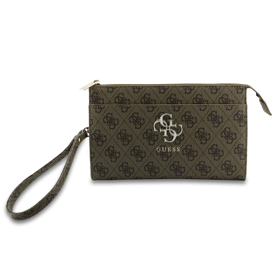 Guess Original Licensed 4G Patterned Large Metal Logo Shoulder Bag - 9