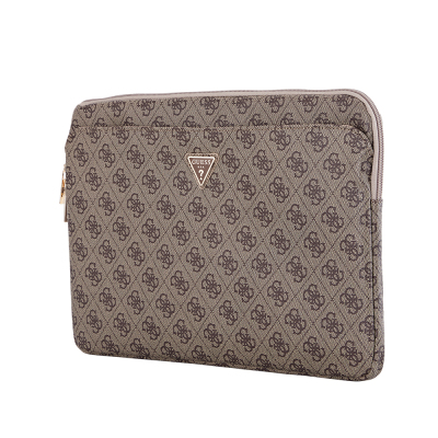 Guess Original Licensed 4G Patterned Triangle Logo 14-inch Laptop Bag - 3