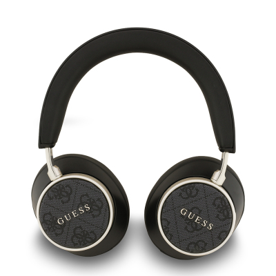 Guess Original Licensed Adjustable 4G Patterned Metal Classic Logo Over-Ear Bluetooth Headphones - 6