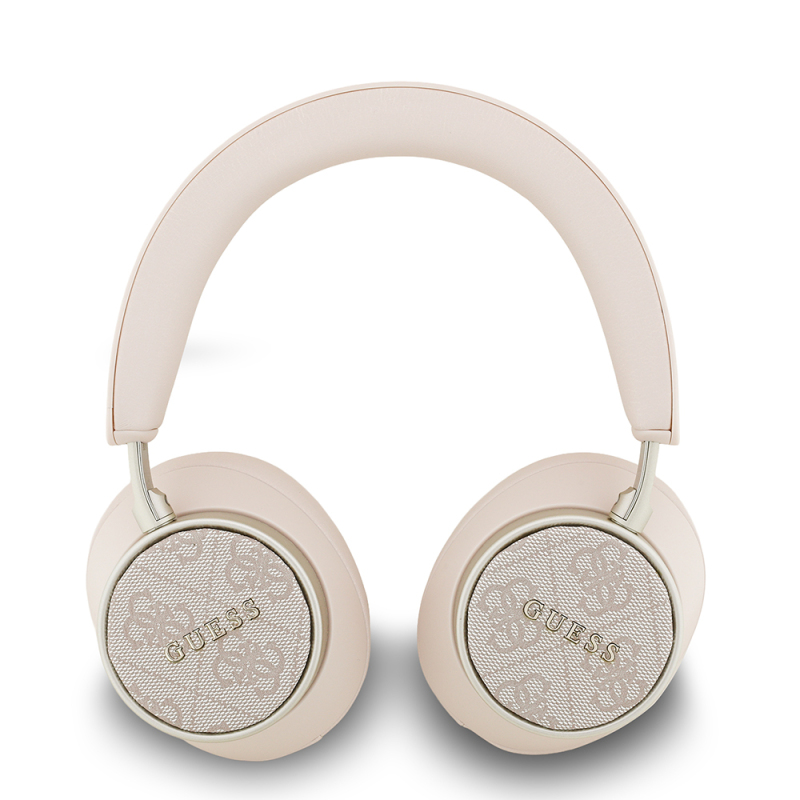 Guess Original Licensed Adjustable 4G Patterned Metal Classic Logo Over-Ear Bluetooth Headphones - 11