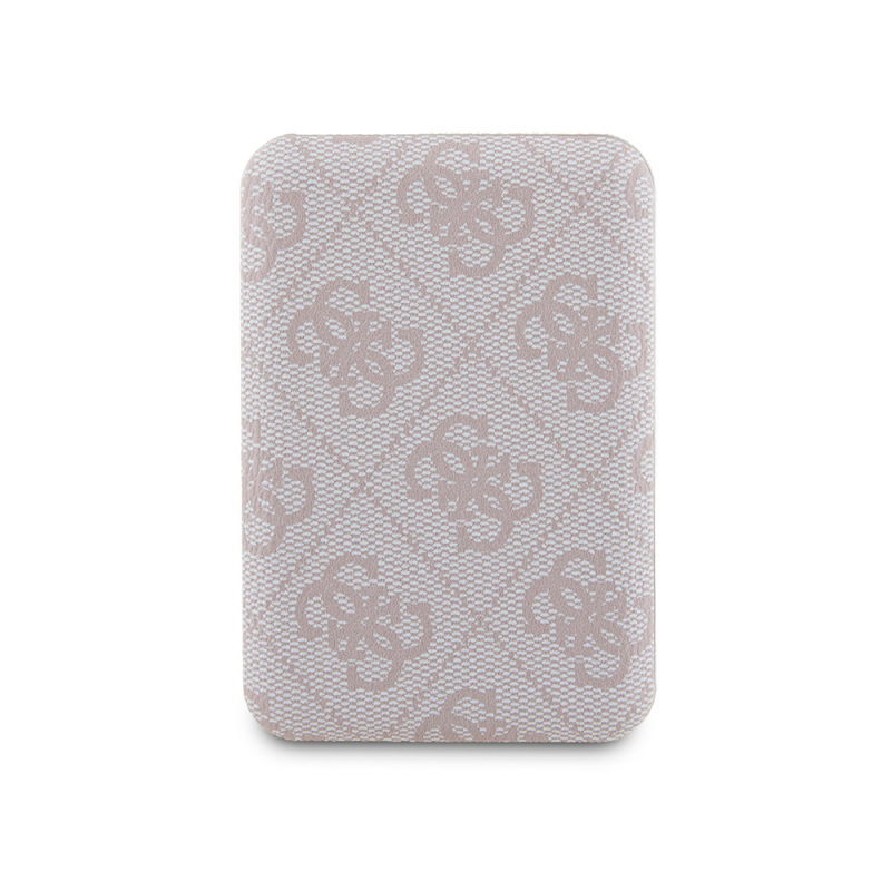 Guess Original Licensed Digital LED Indicator PU Leather 4G Patterned Metal Text Logo Powerbank 5000mAh 15W - 14