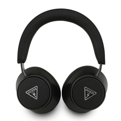 Guess Original Licensed ENC Triangle Logo Saffiano Over-Ear Bluetooth Headphones - 3