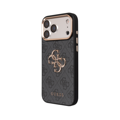 Guess Original Licensed Large 4G and Text Logo Case + Screen Protector + Lens Protector 3-in-1 Accessory Set for Apple iPhone 17 Pro. - 10