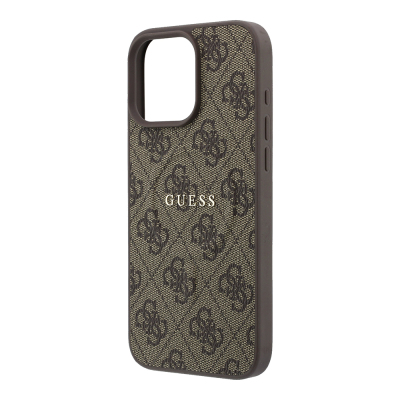 Guess Original Licensed M-safe Case for Apple iPhone 16 Pro Max with Embossed 4G Design and Logo. - 14