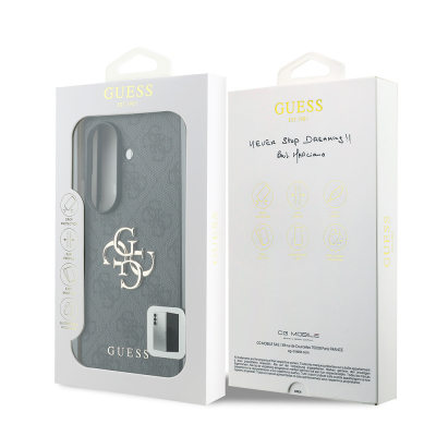 Guess Original Licensed M-safe Galaxy Z Fold 8 Ultra Case with Charging Feature, PU Leather, 4G Design, and Logo. - 9