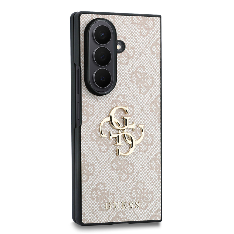 Guess Original Licensed M-safe Galaxy Z Fold 8 Ultra Case with Charging Feature, PU Leather, 4G Design, and Logo. - 17