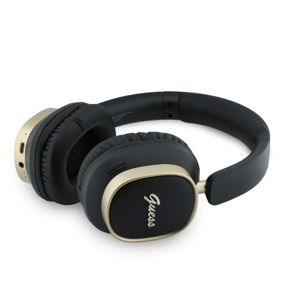 Guess Original Licensed Metal Logo Over-Ear Headphones and Speaker 2-in-1 Set - 3