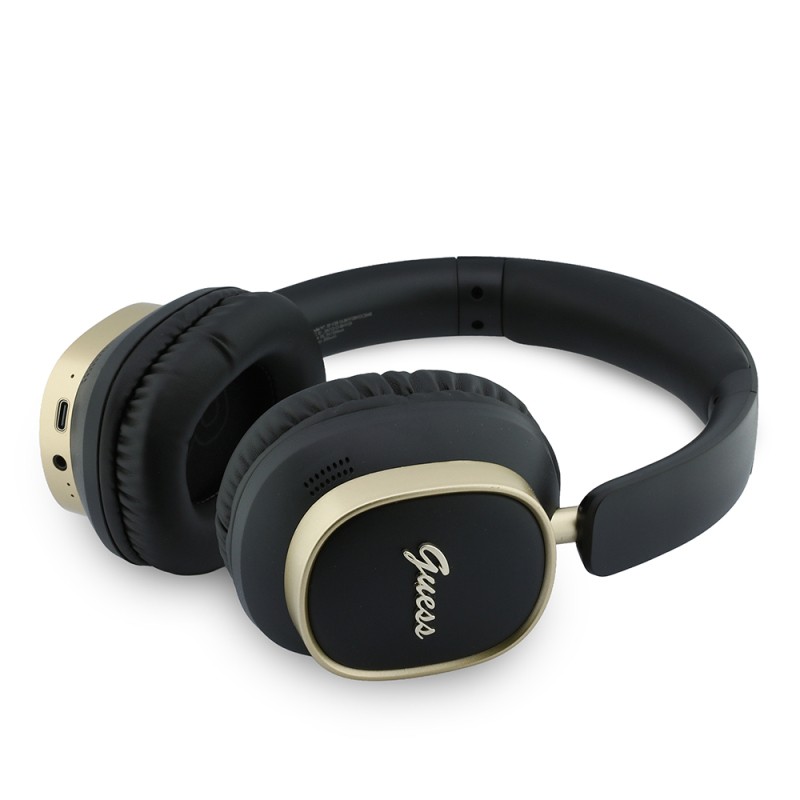 Guess Original Licensed Metal Logo Over-Ear Headphones and Speaker 2-in-1 Set - 3