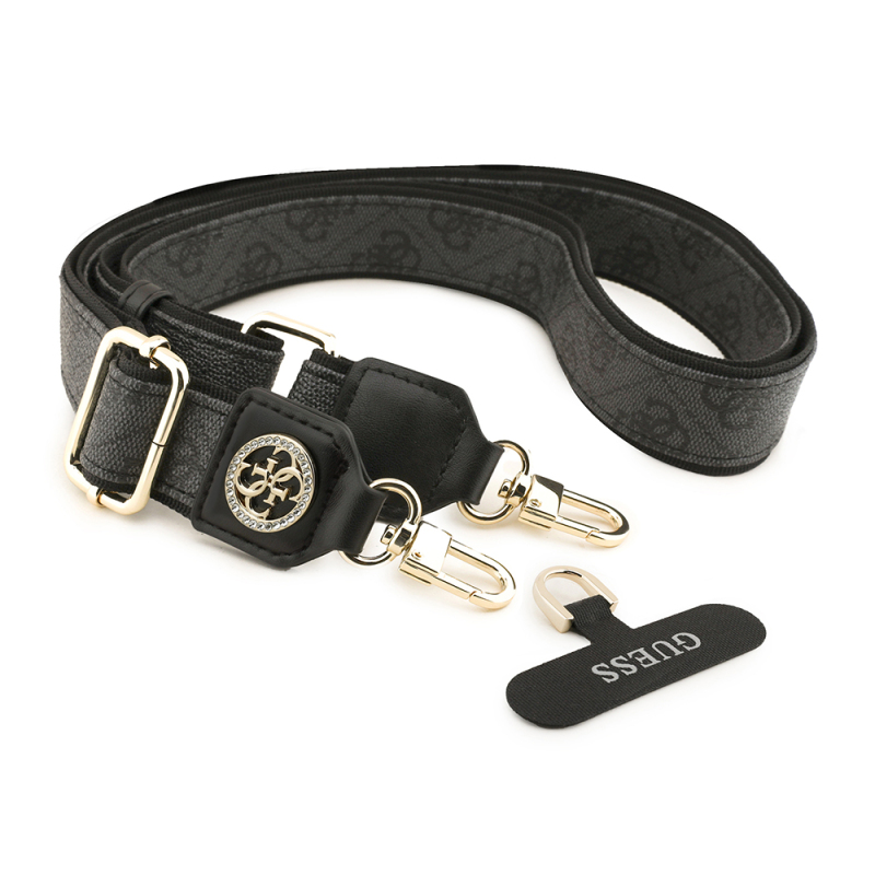 Guess Original Licensed Stoned 4G Metal Logo Crossbody Phone Strap 150cm - 8