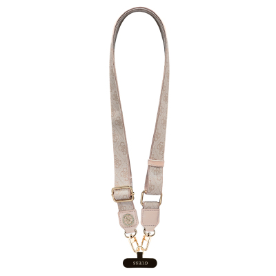Guess Original Licensed Stoned 4G Metal Logo Crossbody Phone Strap 150cm - 4