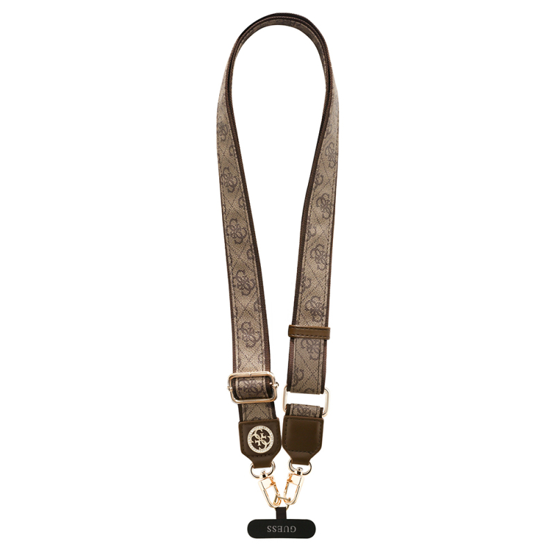 Guess Original Licensed Stoned 4G Metal Logo Crossbody Phone Strap 150cm - 2