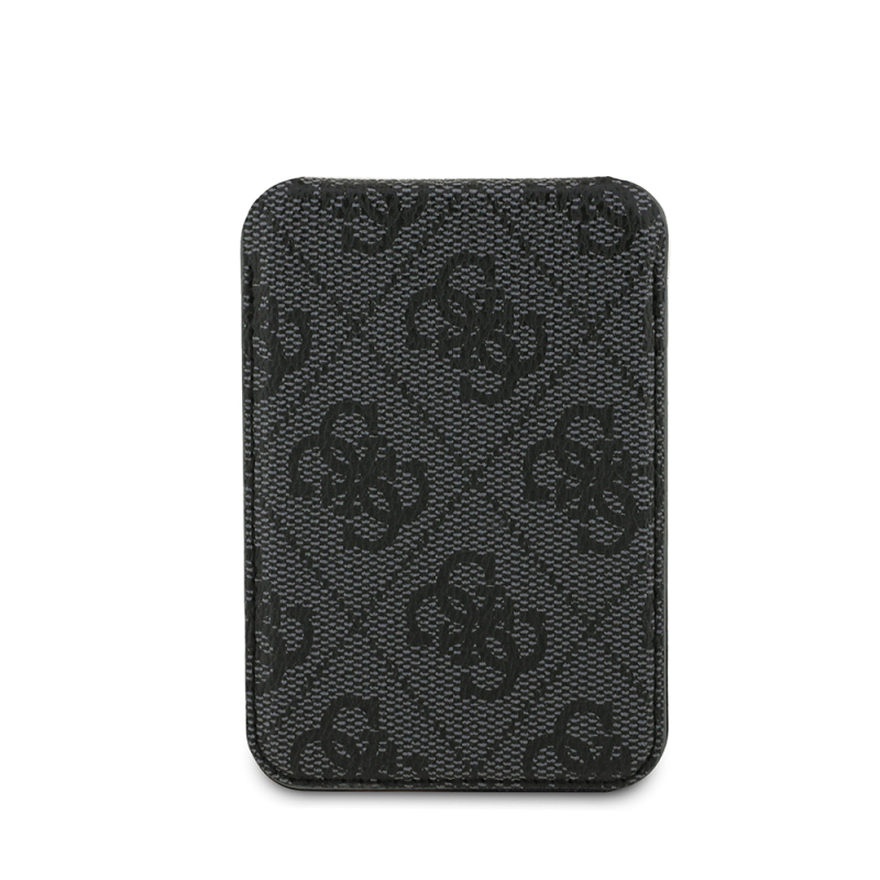 Guess Orjinal Lisanslı PU Deri 4G Desenli Metal Büyük 4G ve Yazı Logolu Standlı Magnetik Kartlık - 10