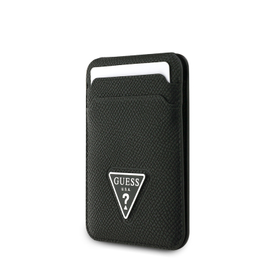 Guess Orjinal Lisanslı 2 Hazneli Üçgen Logolu Standlı Magnetik Kartlık - 3
